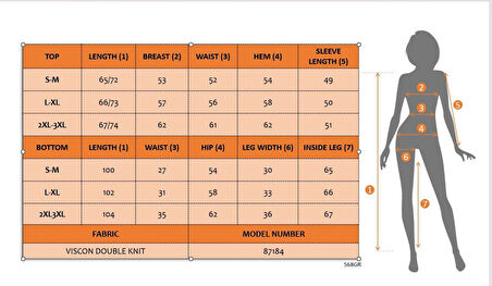 Reka Moda Kadın Uzun Kollu Yuvarlak Yakalı Kaz Ayağı Detaylı Viskon Iki Iplik Bluz Ve Pantolon Ikili Takım