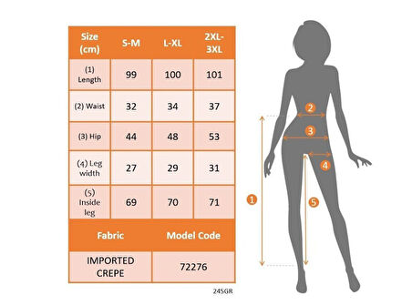 Reka Moda Kadın Yüksek Bel Paçaya Doğru Genişleyen Lazer çiçek Kesim Detaylı Ithal Krep Pantolon