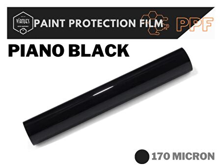 Virtues Piano BLACK Araç Boya Koruma Filmi 170 Micron 15Metre TPH