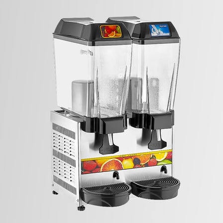 Remta Çiftli ST13 Şerbet - Ayran - Meyve Suyu Soğutucu 20+20 LT SARI