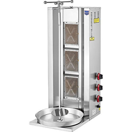 REMTA D06 DOĞALGAZLI DÖNER OCAĞI 30 KG KAPASİTE 3 RADYANLI