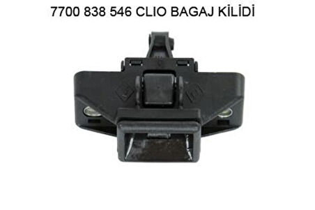 Renault-Mais-Orjinal 7700838546 Bagaj Kilidi Üst Clio I-II-Symbol-Logan II-Sandero I-II Lbo-Bbo 7700838546