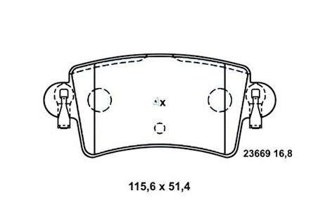 Renault-Mais-Orjinal 7701206763 Balata Master 7701206763