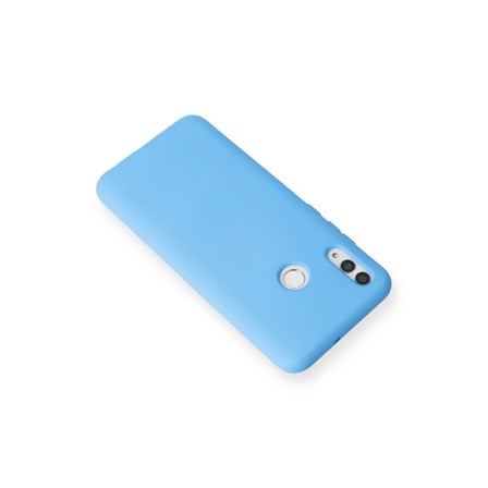 Bezos Huawei P Smart 2019 Kılıf Nano içi Kadife Silikon - Mavi RENGAREN