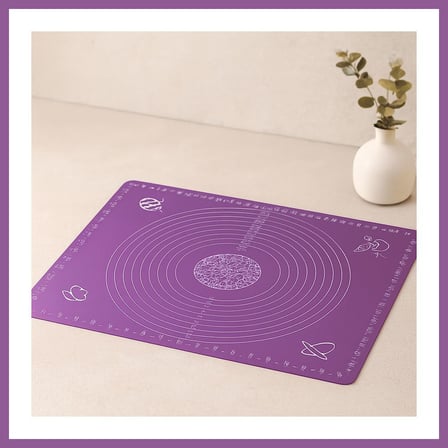 Bezos Silikon Hamur Matı 40x50 cm (Dikdörtgen, Ölçekli) RENGAREN