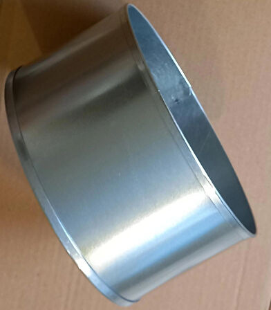 Renuzu Hamburger Ekmeği Pişirme Kalıbı 2 Li 13CM Metal Galvaniz Derinlim 5cm
