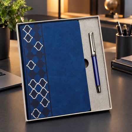Delux Serisi Tarihsiz Defter Ajanda Kalem Seti Teşekkür Yönetici Hediyesi Erkek Arkadaş