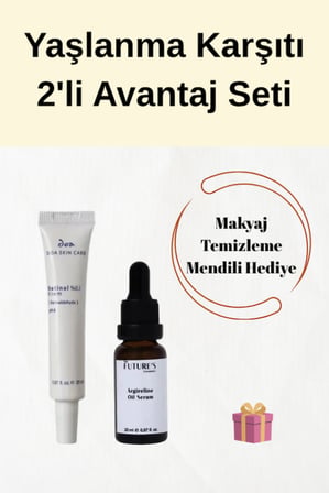 Retinal ve Argireline Yaşlanma Karşıtı Etkili 2'li Avantaj Seti