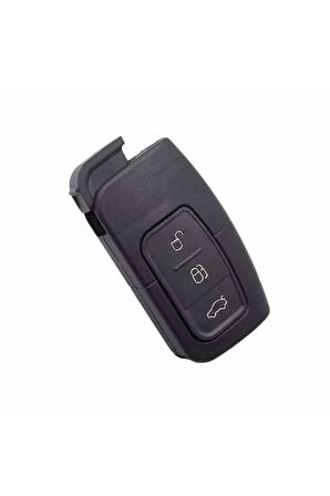 Ford Focus C Max S-max Mondeo Kuga Uyumlu Silikon Anahtar Koruma Kılıfı Sustasız Kırmızı Renk