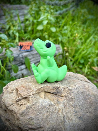 T.REX Oyuncak Figür - Dinozor Diyarı'nın Cesur Kralı: T. REX! 🦖 3D Biblo Organik Model- Orta Boy