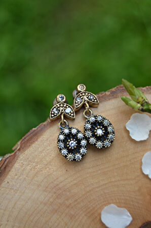 STONEAGE Zirkon Taşlı Otantik Kadın Küpe