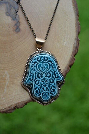 STONEAGE JEWELLERY El Sıvaması Fatma Ana Kadın Kolye