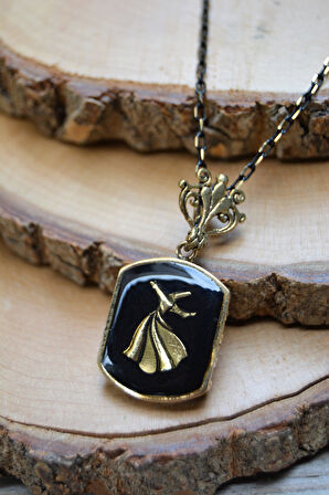 STONEAGE JEWELLERY Semazen Bronz Kadın Kolye