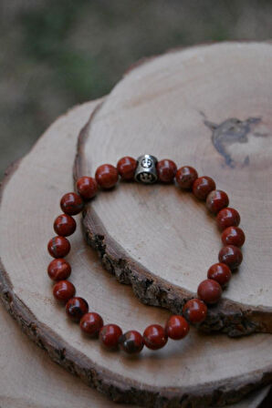 STONEAGE Jasper Doğal Taş Erkek Kadın Unisex Bileklik