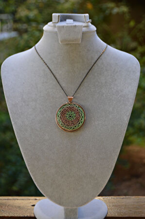 STONEAGE JEWELLERY Özel Tasarım Çini Bayan Kolye