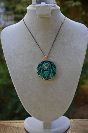 STONEAGE JEWELLERY Özel Tasarım Çini Kadın Kolye