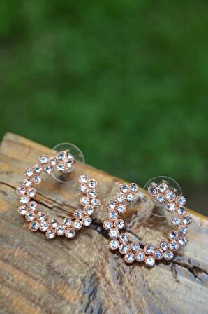 STONEAGE Halka Kadın Küpe Çivili