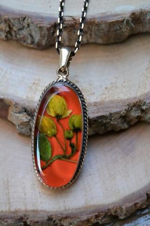 STONEAGE JEWELLERY Kuru Çiçek Kadın Kolye