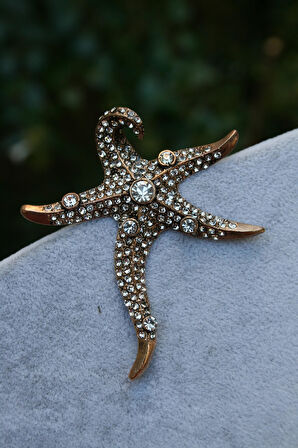 STONEAGE Deniz Yıldızı Lüks Broş
