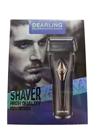 Dearling RF-108 Şarjlı Günlük Tıraş Makinesi – Sıfır Sakal & Pratik Bakım