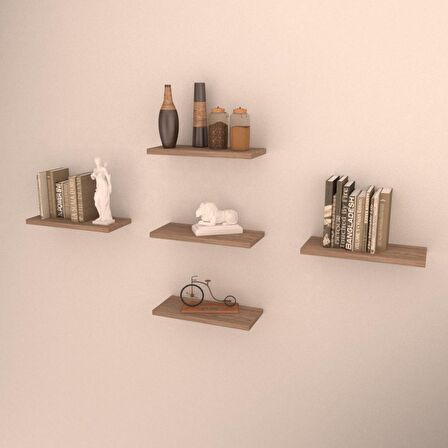 5 Lİ SONOMA DUVAR RAFI SACRAMENTO ( MAT )