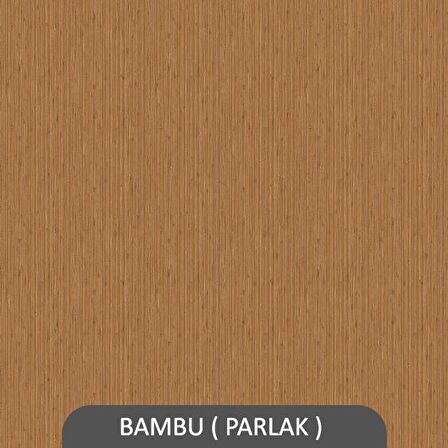 4 LÜ L RAF SET (  45 CM )  BAMBU ( PARLAK )