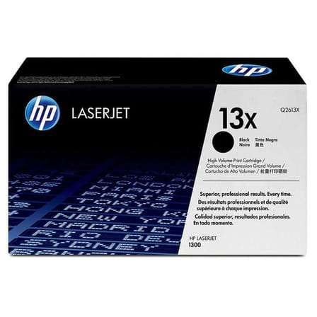 HP 13X Q2613X Siyah Yüksek Kapasiteli Orijinal Toner