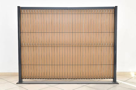 Deckline Bahçe Çiti Kompozit Gri 250 Cm
