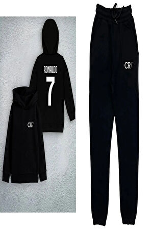 Erkek/Kız Çocuk CR7 Baskılı Eşofman Takımı