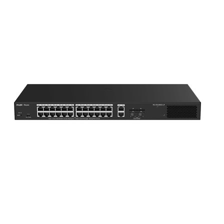 RUIJIE REYEE RG-ES228GS-LP 24GE Port 250W Poe,2GE SFP,2GE RJ-45 Uplink Yön