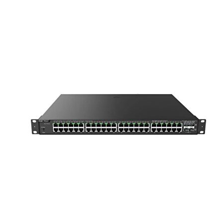  Ruijie Reyee RG-NBS3100-48GT4SFP-P 48 Port Gigabit 4X1 GB SFP Uplink 370W Yönetilebilir Rackmount PoE Switch