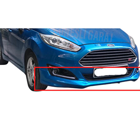 FİESTA 2013-2017 MAKYAJLI KASA ÖN EK (( BOYASIZ ))