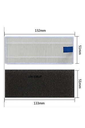 Tefal x-plorer Rg7675 serie 75 Uyumlu Hepa Filtre 2 adet