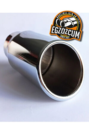 60 Mm. Nikelaj Önü Kesik Çıkışı 75 Mm. Egzoz Ucu Sessiz