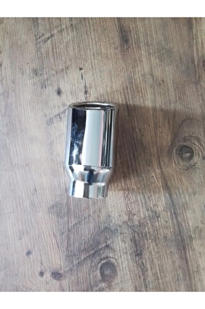 60 Mm. Nikelaj Önü Kesik Egzoz Ucu Eksoz