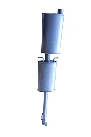 Ford Transit T-15 Uyumlu Yassı Çiftli Susturucu 94-96