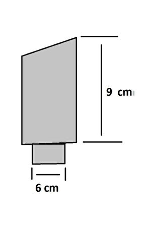 60 Mm. Slk Yassı Içi Dolu Tekli Paslanmaz Krom Egzoz Ucu