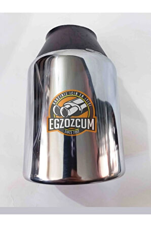 90 Mm Yuvarlak Krom Egzoz Ucu Eksoz