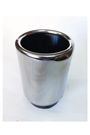 Paslanmaz Krom tekli 76 mm. Egzoz eksoz ucu başlığı 1 adet