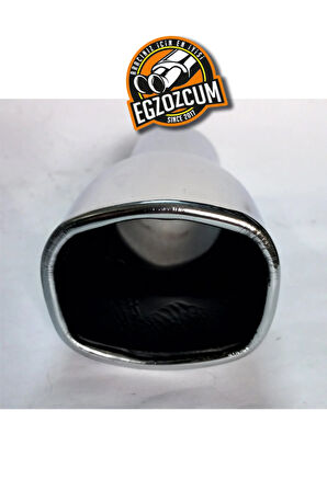 60 mm. Nikelaj Kare Sessiz Egzoz Eksoz Ucu