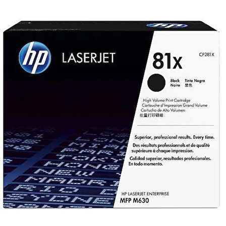 HP (81x) CF281x Orjinal Toner Yüksek Kapasite M604DN