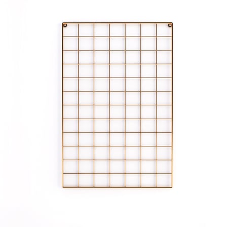 Tel Pano 40x60 Gold ( 2 Adet Renkli Mini Mandal 4 Adet Montaj Çivisi Hediyemizdir)