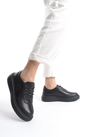 İçi Dışı Deri Faylon Taban Günlük Spor Ayakkabı Fyl7023