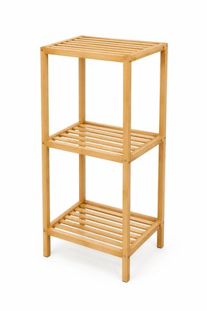 Robin Home 3 Raflı Bambu Çok Amaçlı Banyo & Mutfak Düzenleyici