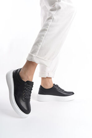 İçi Dışı Deri Faylon Taban Günlük Spor Ayakkabı Fyl7023