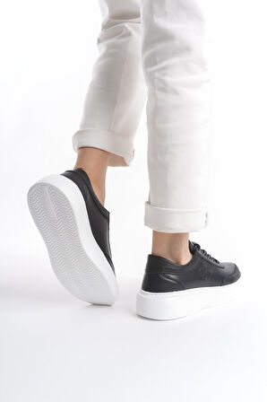 İçi Dışı Deri Faylon Taban Günlük Spor Ayakkabı Fyl7023