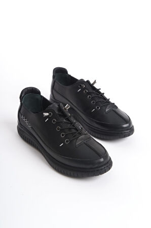 Alçak Taban Hakiki Deri Günlük Ortopedik Taban Kadın Ayakkabı Rh402