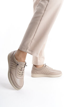 Kadın İçi Dışı Deri Ortopedik Alçak Taban Kadın Ayakkabı Anne Ayakkabı Lv2502