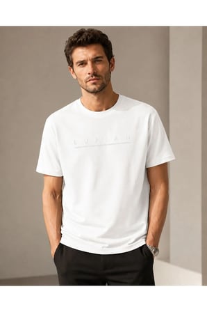 Baskılı Premium Kalite Osho Kumaş Oversize Kalıp Erkek Yazlık Kısa Kollu Tişört / T-shirt