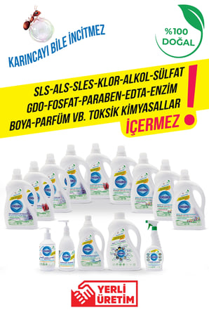  Doğal Bi̇Tki̇Sel Elde Bulaşik Deterjani 4 X 1000 Ml